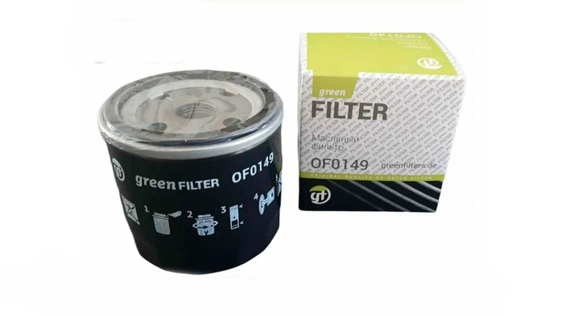 Фильтр масляный OPEL ASTRA GREEN FILTER